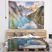 Designart 'Moraine Lake in Banff Park Canada' Landscape Wall Tapestry