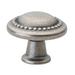 GlideRite 1.25-inch Weathered Nickel Round Beaded Cabinet Knobs (Pack of 10 or 25)