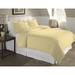 Pointehaven 200 GSM Superior Flannel Solid Color Duvet Cover Set