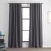 Exclusive Fabrics Textured Bellino Room Darkening Curtains (1 Panel)