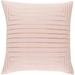 Decorative Rossiare Blush Throw Pillow Cover (22 x 22)