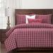 Siscovers Luxury Tartan Brick Down Alt Duvet Cover Set