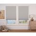 Regal Estate 64-inch Grey/White Cordless Blackout Cellular Shade