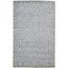 One of a Kind Flatweave Modern & Contemporary 5' x 8' Floral & Botanical Wool Grey Rug - 5'0"x8'0"