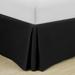 Swift Home Basics Pleated Microfiber 14-inch Drop Bed Skirt