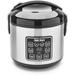 Aroma 8 Cup Digital Cool-Touch Rice Cooker and Food Steamer, Stainless