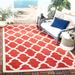 SAFAVIEH Courtyard Dian Indoor/ Outdoor Waterproof Trellis Patio Backyard Rug