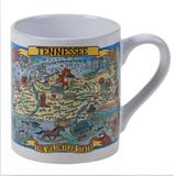Certified International Tennessee Souvenir Jumbo Mugs (Set of 6)