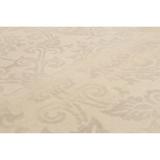 Hand-Knotted Floral Persian Oriental Beige,Tan Oriental Area Rug Wool Traditional Oriental Area Rug (6x9) - 6' x 9'