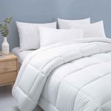 All Season Down Alternative Duvet Comforter with 300 Thread Count Cotton Cover