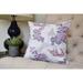 20 x 20 inch China Old Floral Print Pillow