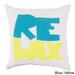 Relax Beach Indoor/Outdoor Decorative Throw Pillow