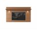 Manhattan Comfort Cabrini Cream Wood Floating Wall TV Panel