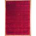 Handmade One-of-a-Kind Gabbeh Wool Rug (India) - 8' x 10'