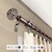 InStyleDesign Sadie 1 inch Diameter Adjustable Curtain Rod