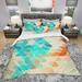 Designart 'Abstract Colorful Geometric Pattern' Modern Bedding Set - Duvet Cover & Shams