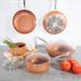 Classic Cuisine 8-Piece Pots and Pans Set (Copper)