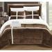 Chic Home Chiron Brown 7-Piece Comforter Set