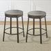 Perry Grey Counter Height Swivel Stool by Greyson Living (Set of 2)