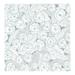 NuWallpaper Oopsie Daisy Grey Peel & Stick Wallpaper - 216in x 20.5in x 0.025in