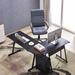 MCombo Gaming L Shaped Desk for Home Office, MDF 7112