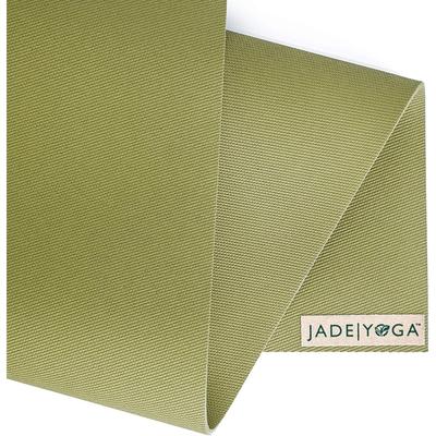 Jade Yoga Harmony Mat, Olive Green, 3/16" 24" x 74"