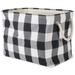 DII Buffalo Check Decorative Storage Bin