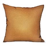 Plutus Burnt Sienna Brown Solid Luxury Outdoor/Indoor Decorative Throw Pillow