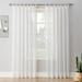 No. 918 Emily Voile Sheer Tab Top Curtain Panel, Single Panel