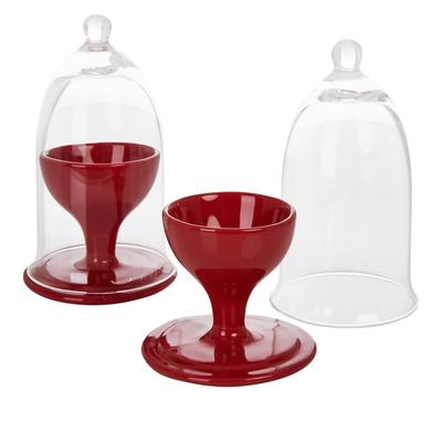 Curtis Stone 2-piece Egg Cup and Cloche Sets