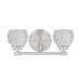 Aspen Creative Two-Light Metal Bathroom Vanity Wall Light Fixture, 14-1/4" Wide, Transitional Design in Brushed Nickel