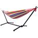 Shella 2-person Portable Garden Hammock with Stand by Havenside Home - N/A