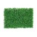 Set of 8 Artificial Boxwood Greenery Wall Panel Hedge Mat Backdrop Privacy Screen - 24" L x 16" W x 1" DP