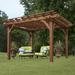 Backyard Discovery 12' x 10' Cedar Pergola