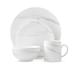 Vera Wang Venato White 4-piece Fine Bone China Imperial Place Setting