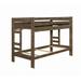 Coaster Furniture Wrangle Hill Gun Smoke Twin over Twin Bunk Bed