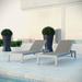 Shore Aluminum Outdoor Chaise Set of 2