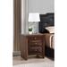 Marilla 3-drawer and Wood Nightstand