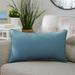 Sunbrella Denim Blue Indoor/Outdoor Pillows, Set of 2, Corded