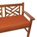 Indoor/ Outdoor 48-inch Sunbrella Fabric Bench Cushion - 48"