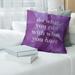 Quotes Faux Gemstone Do What You Can Quote Pillow (Indoor/Outdoor)