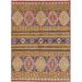 Oriental Kazak Pakistani Carpet Hand Knotted Wool Traditional Area Rug - 6'8" x 4'10"