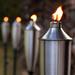 Deco Home Set of 4 Garden Tiki Torch Citronella Metal Outdoor Torch - 60inch