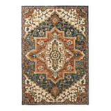 Alexander Home Madeline Traditional Pine 100% Wool Hand-Hooked Rug