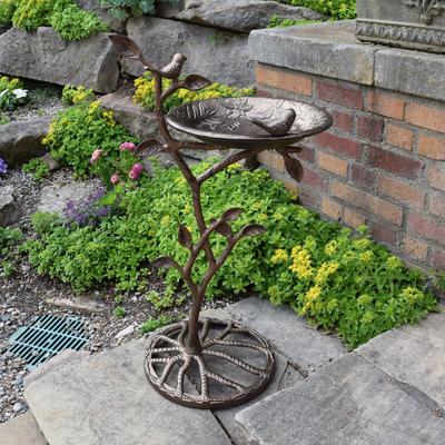 Premium Meadow Bird Bath