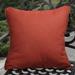 Clara Outdoor Textured Crimson Red Pillows Made with Sunbrella (Set of 2)