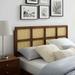 Luana Cane King Headboard