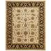 Empire Ivory and Black Wool Hand-tufted Area Rug
