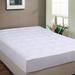 Luxurious Microplush Pillow Top Mattress Pad - White