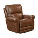 Kansas Genuine Italian Leather Power Lay Flat Recliner